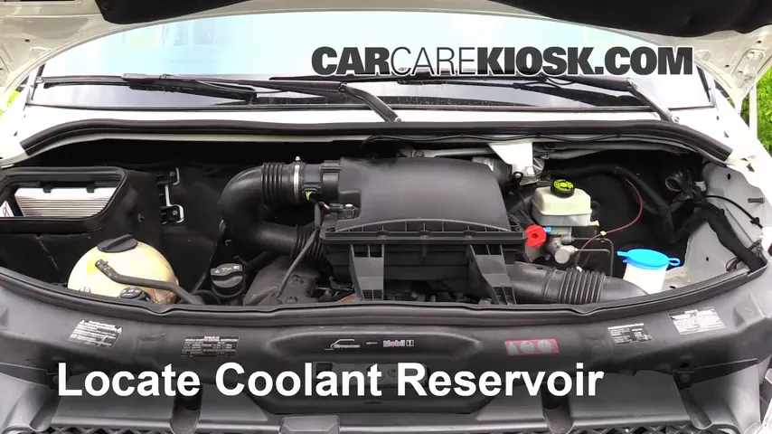 2011 Mercedes-Benz Sprinter 2500 3.0L V6 Turbo Diesel Standard Passenger Van Coolant (Antifreeze)